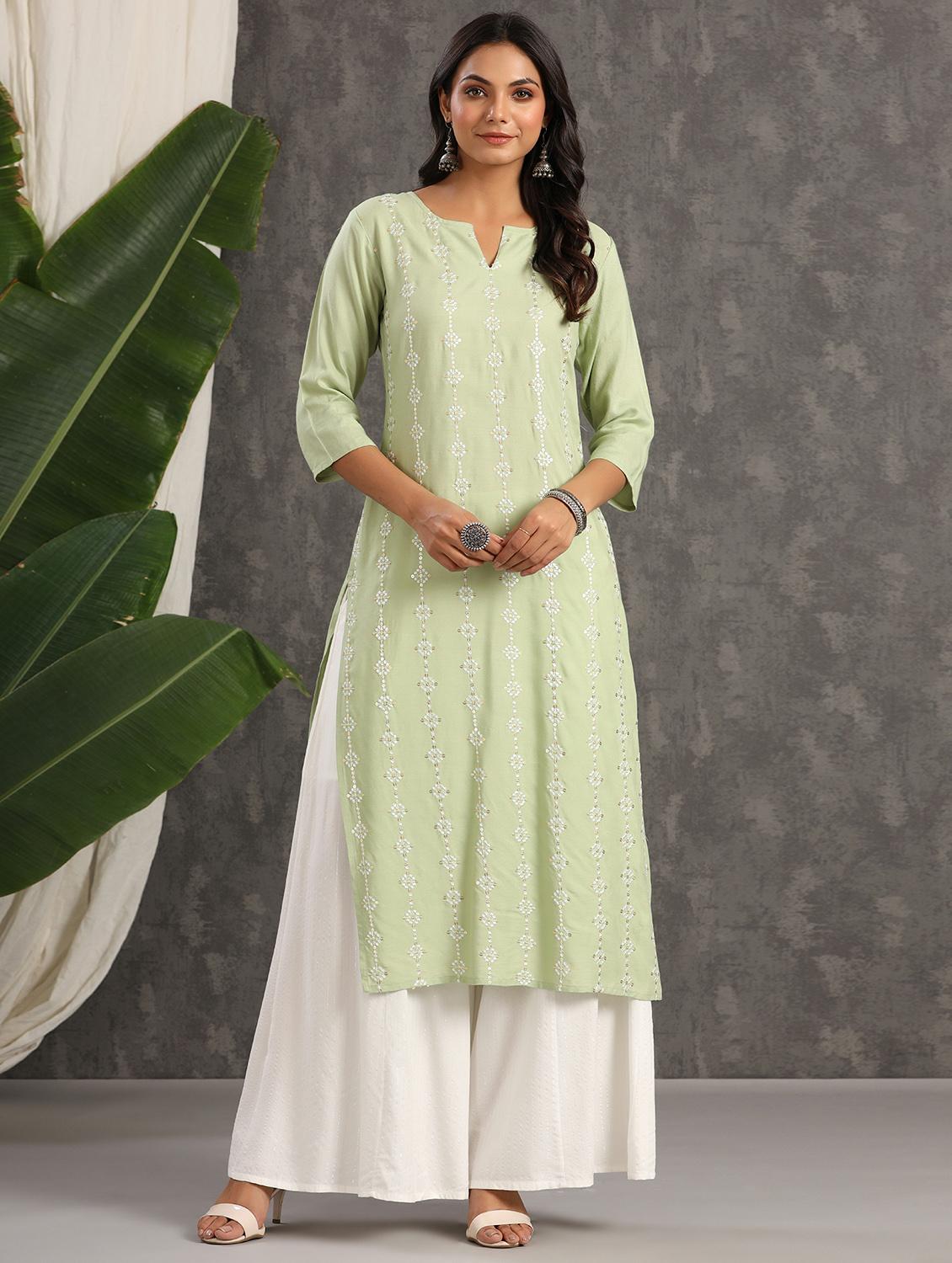 women's straight kurta - 18230888 - Zoom Image - 0