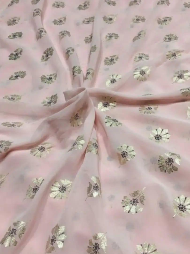 georgettefoil fabric 44 inch width  - 18231528 -  Zoom Image - 0