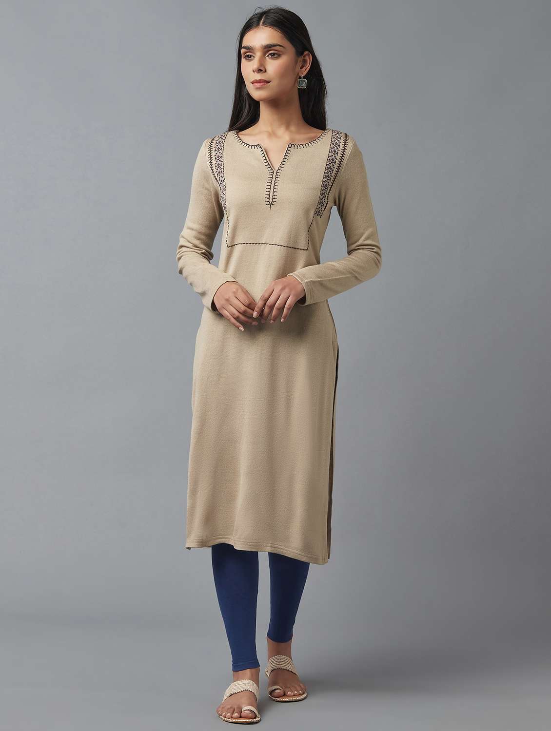 women's straight kurta