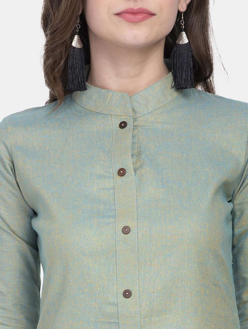 women's front slit kurta - 18236692 -  Standard Image - 3