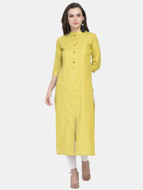 women's straight kurta - 18236693 -  Standard Image - 0