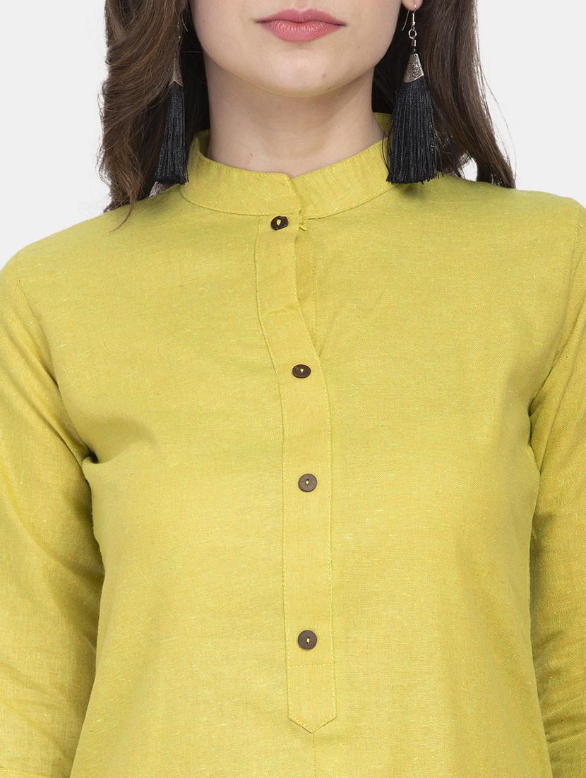 women's straight kurta - 18236693 - Standard Image - 3