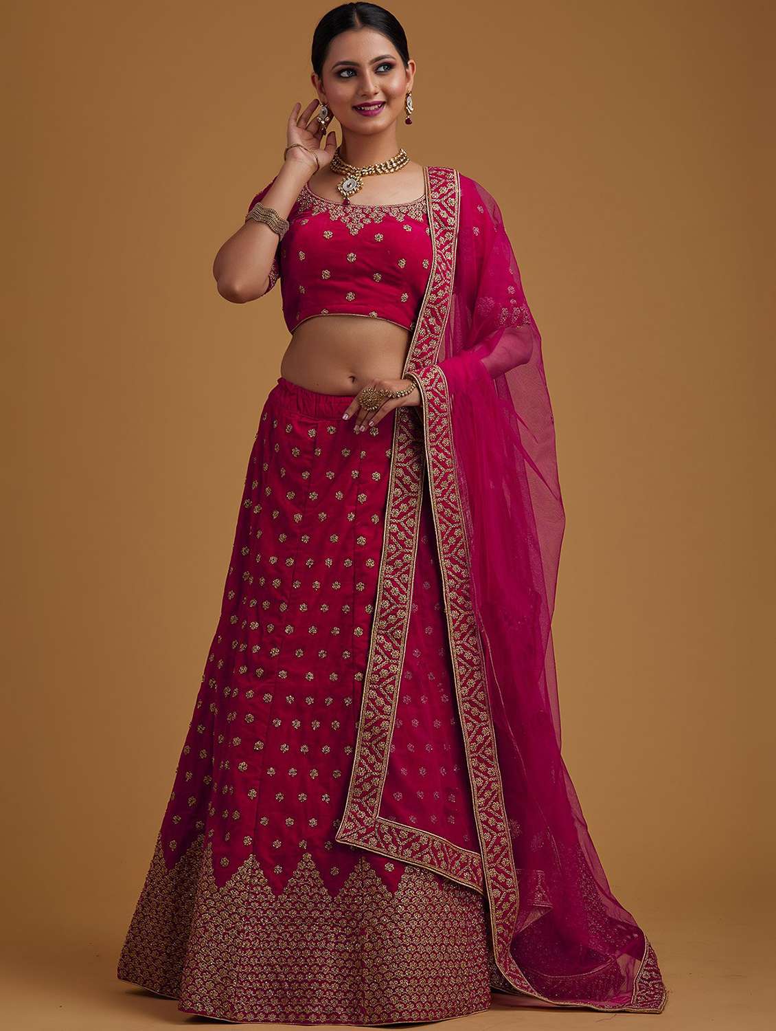lime road lehenga