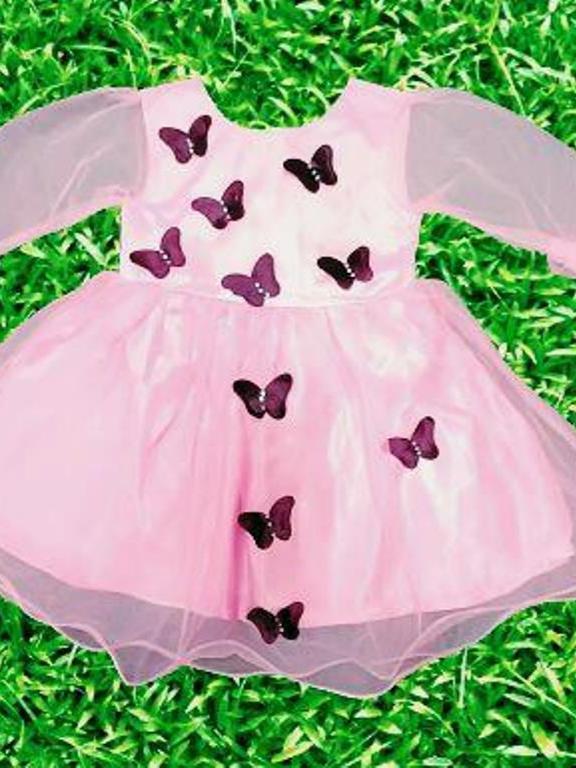 kids girls party wear frock - 18236841 - Zoom Image - 0