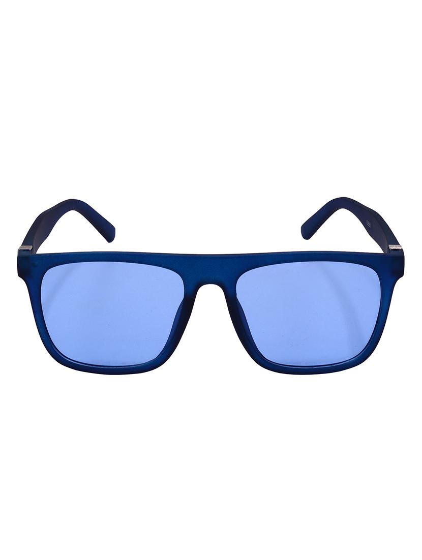 hrinkar men women boys & girls rectangular & sunglasses black frame, black lens (medium) - 18238995 - Zoom Image - 0