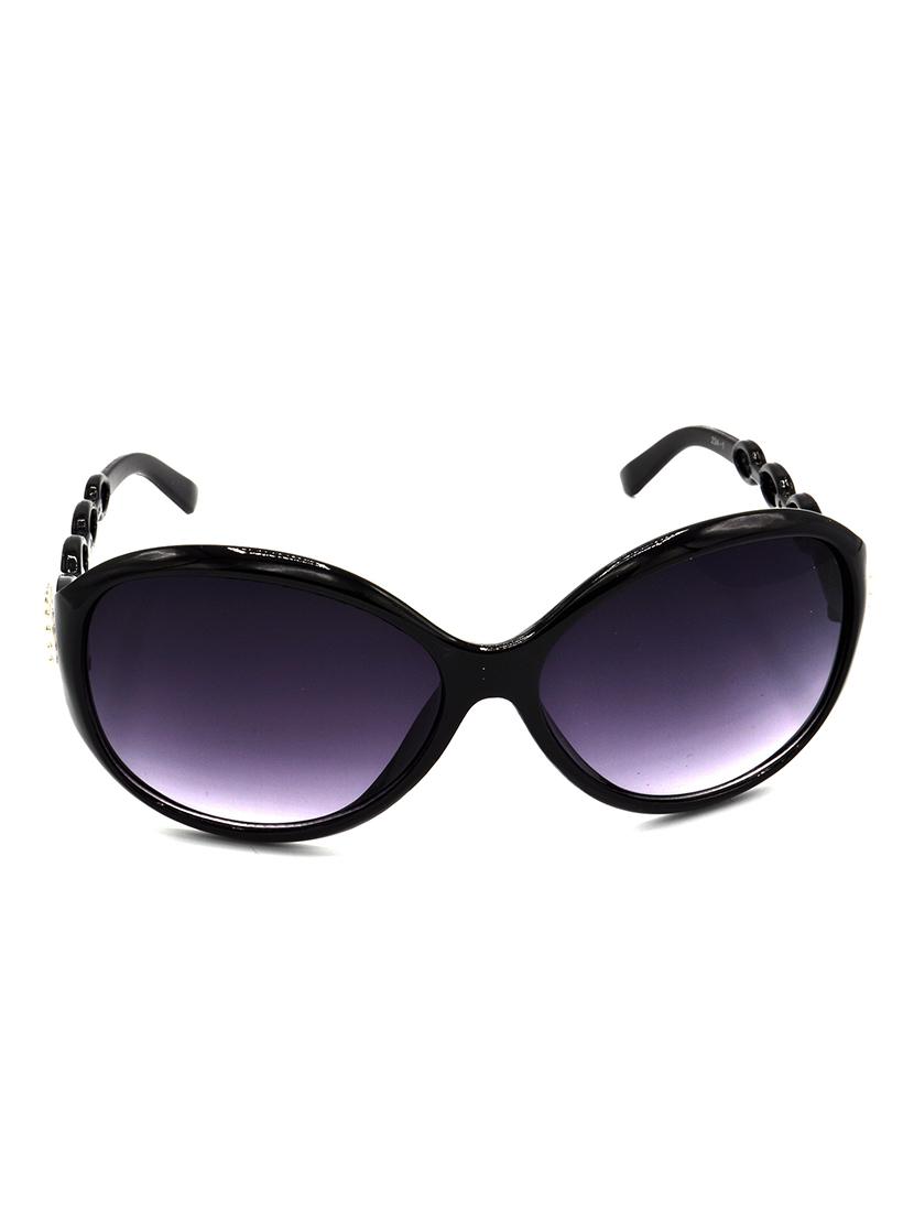hrinkar men women boys & girls round &  sunglasses black frame, grey lens (medium) - 18239048 -  Zoom Image - 0