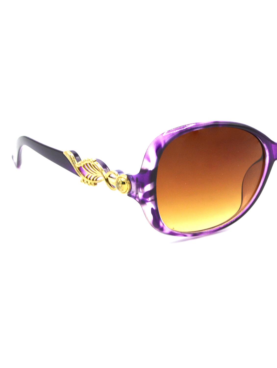 hrinkar men women boys & girls over-sized & sunglasses brown frame, brown lens (medium) - 18239126 - Standard Image - 3
