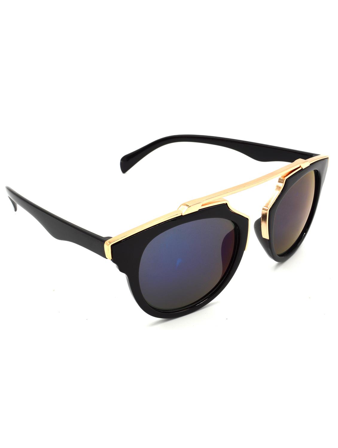 hrinkar men women boys & girls wrap-around &  sunglasses golden frame, clear lens (medium) - 18239200 -  Zoom Image - 0