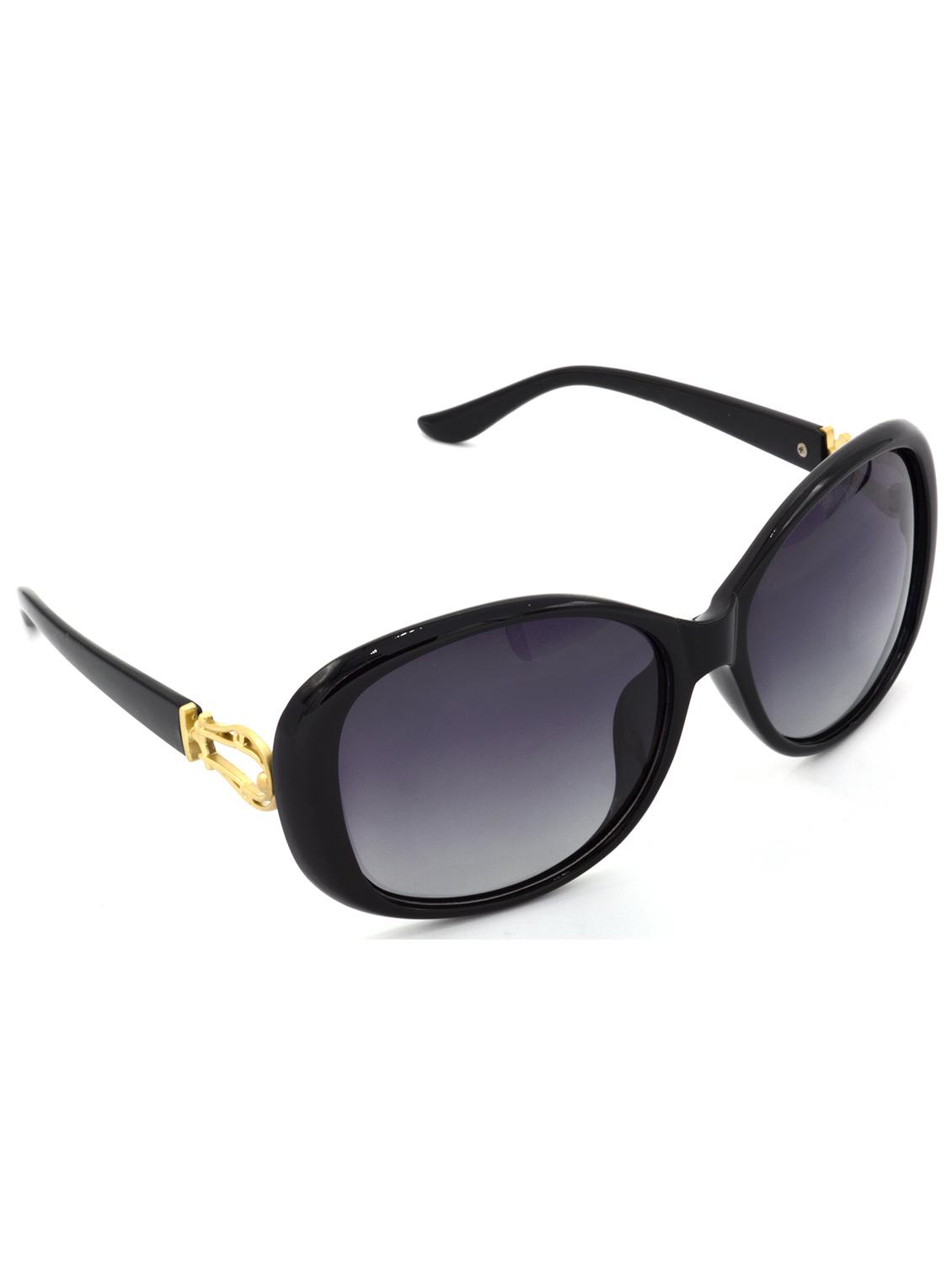 hrinkar men women boys & girls rectangular &  sunglasses black frame, grey lens (medium) - 18239231 -  Zoom Image - 0