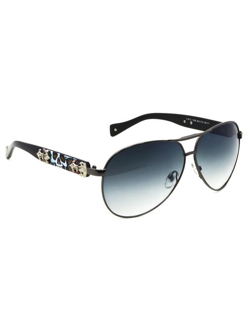 hrinkar men women boys & girls aviator & sunglasses multicolor frame, brown lens (medium) - 18239269 - Standard Image - 0