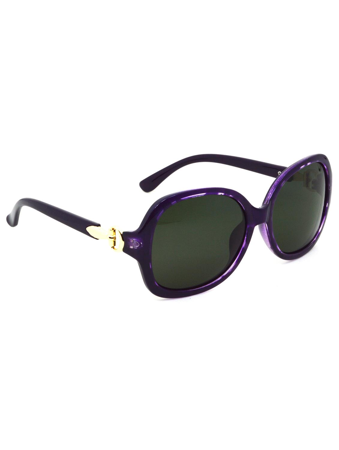 hrinkar men women boys & girls oval & sunglasses multicolor frame, black lens (medium) - 18239285 - Zoom Image - 0