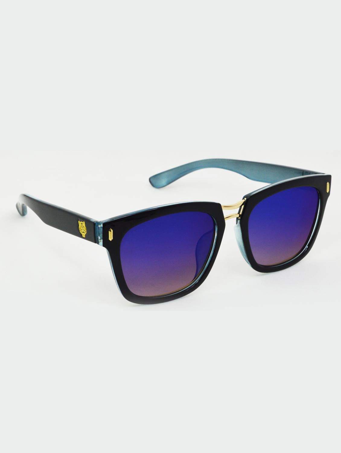 hrinkar men women boys & girls wayfarer  &  sunglasses multicolor frame, blue lens (medium) - 18239288 -  Zoom Image - 0