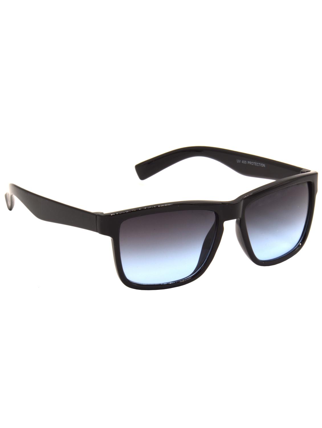 hrinkar men women boys & girls rectangular &  sunglasses blue frame, blue lens (medium) - 18239297 -  Zoom Image - 0