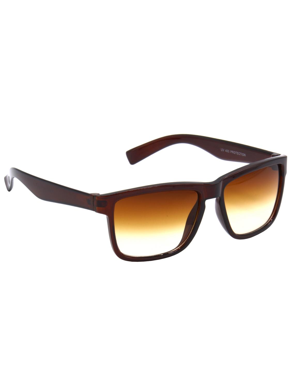 hrinkar men women boys & girls rectangular &  sunglasses blue frame, blue lens (medium) - 18239300 -  Zoom Image - 0