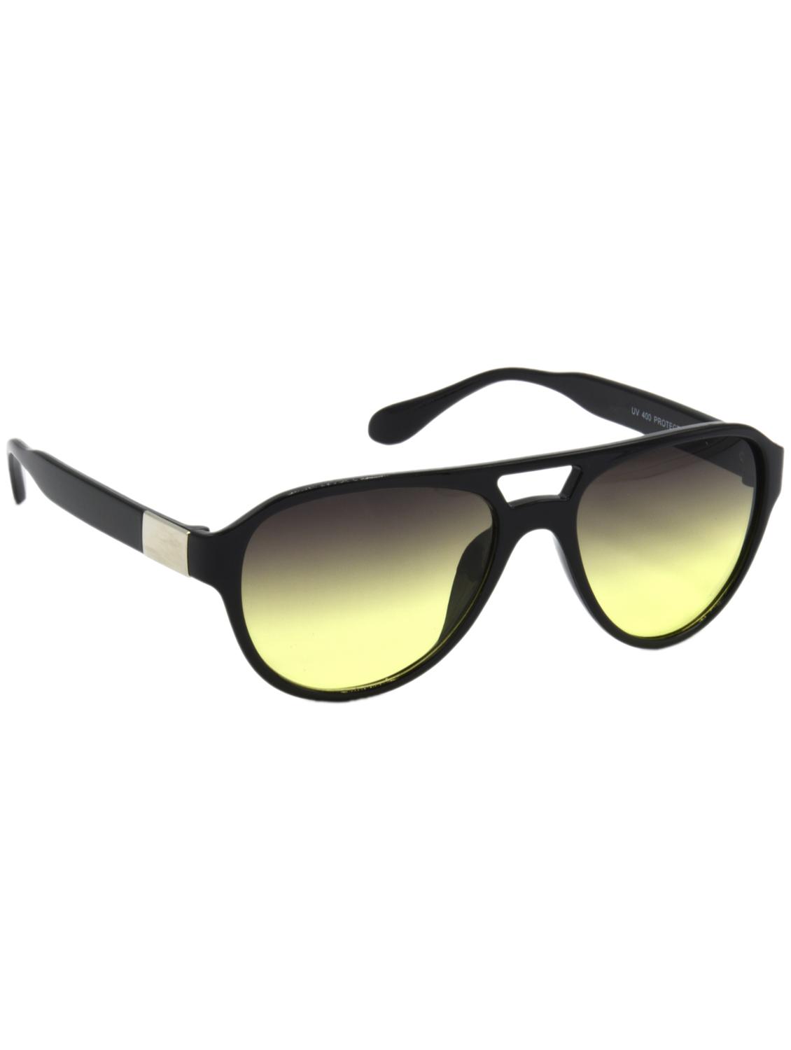 hrinkar men women boys & girls aviator & sunglasses black frame, blue lens (medium) - 18239311 - Zoom Image - 0