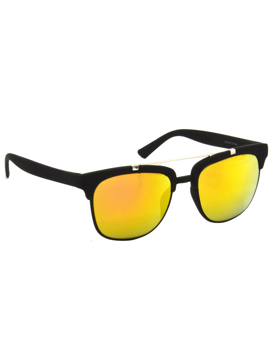 hrinkar men women boys & girls clubmaster &  sunglasses black frame, multicolor lens (medium) - 18239335 -  Zoom Image - 0