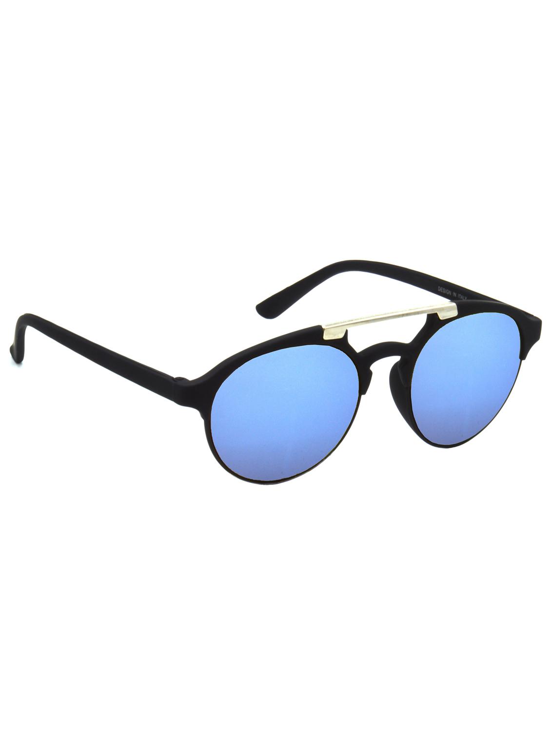 hrinkar men women boys & girls aviator & sunglasses black frame, multicolor lens (medium) - 18239339 - Zoom Image - 0