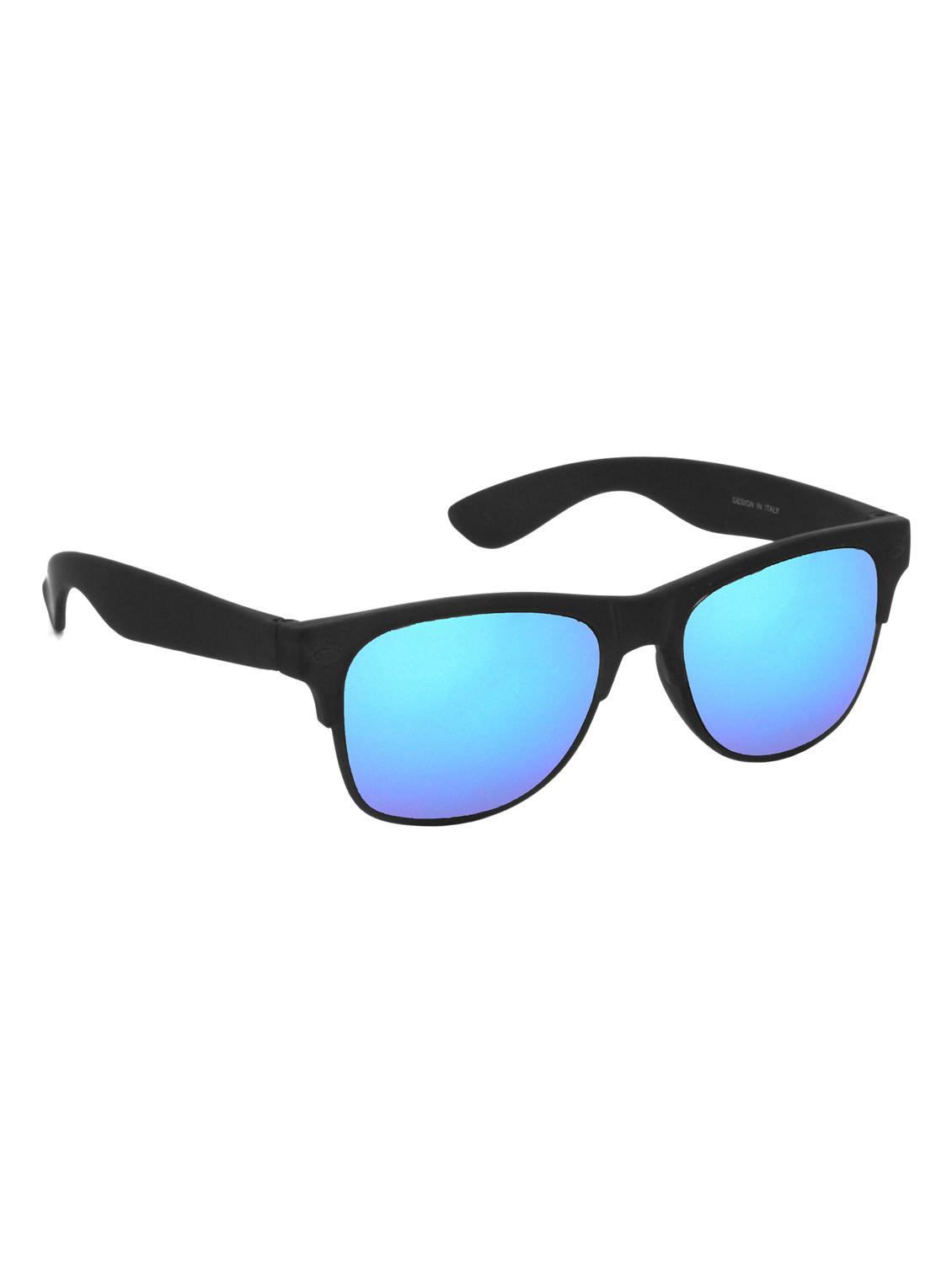 hrinkar men women boys & girls wayfarer  &  sunglasses black frame, green lens (medium) - 18239341 -  Zoom Image - 0