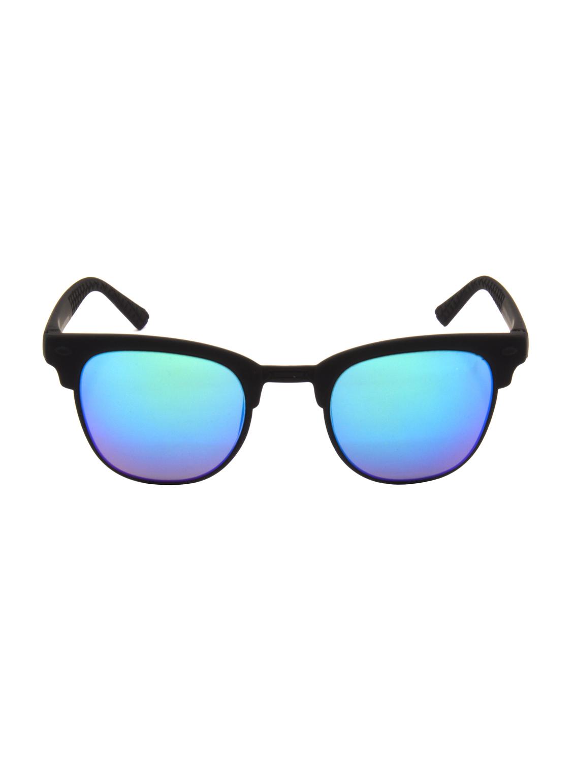 hrinkar men women boys & girls clubmaster &  sunglasses black frame, violet lens (medium) - 18239367 -  Zoom Image - 0