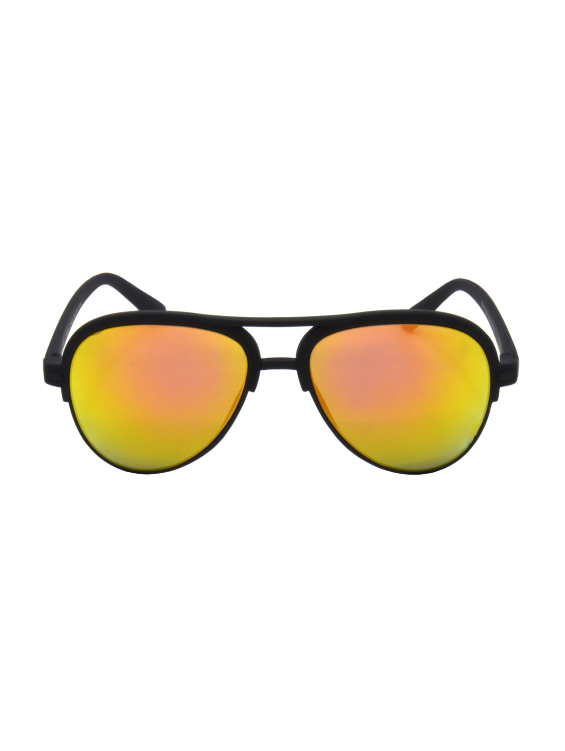 hrinkar men women boys & girls clubmaster & sunglasses black frame, green lens (medium) - 18239374 - Zoom Image - 0