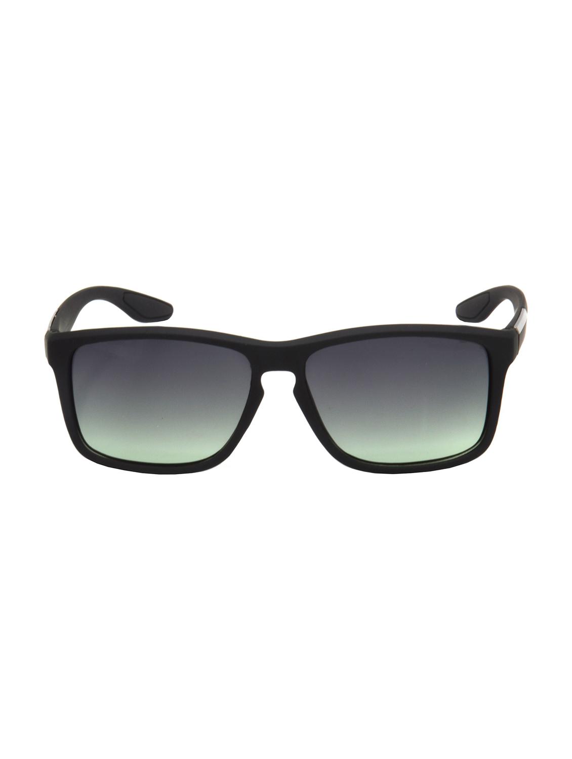hrinkar men women boys & girls retro square &  sunglasses black frame, black lens (medium) - 18239426 -  Zoom Image - 0