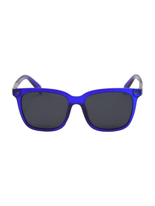 hrinkar men women boys & girls wayfarer & sunglasses blue frame, grey lens (medium) - 18239455 - Standard Image - 0