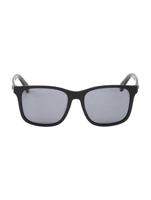 hrinkar men women boys & girls rectangular & sunglasses black frame, black lens (medium) - 18239458 - Standard Image - 0