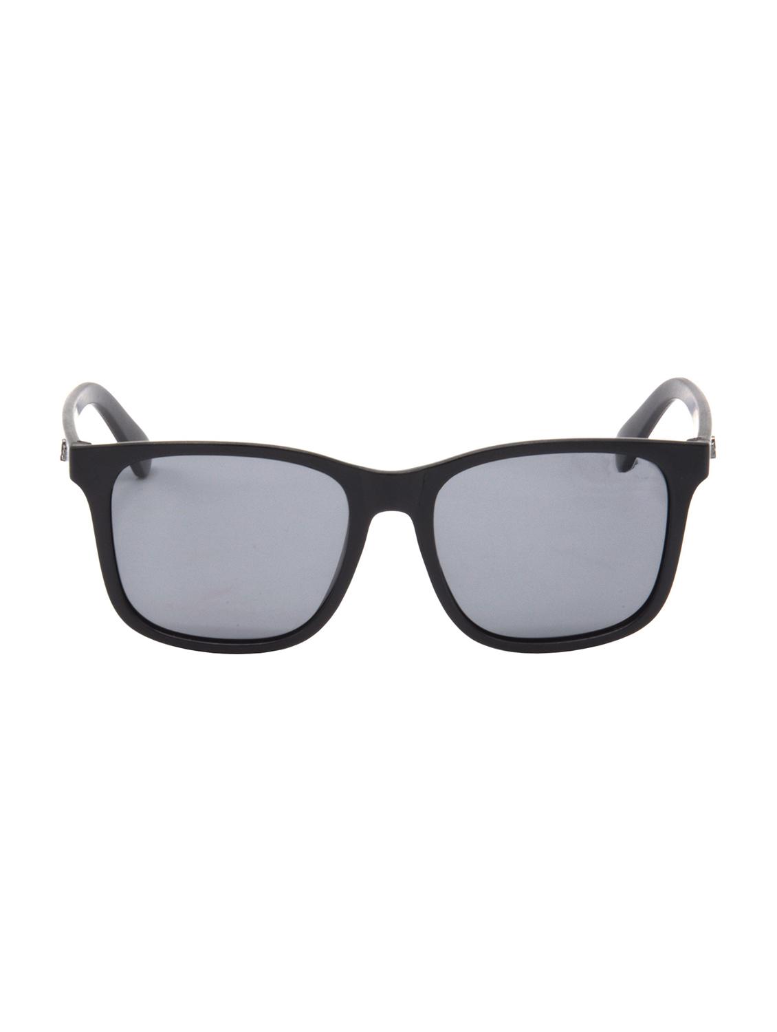 hrinkar men women boys & girls rectangular & sunglasses black frame, black lens (medium) - 18239458 - Zoom Image - 0