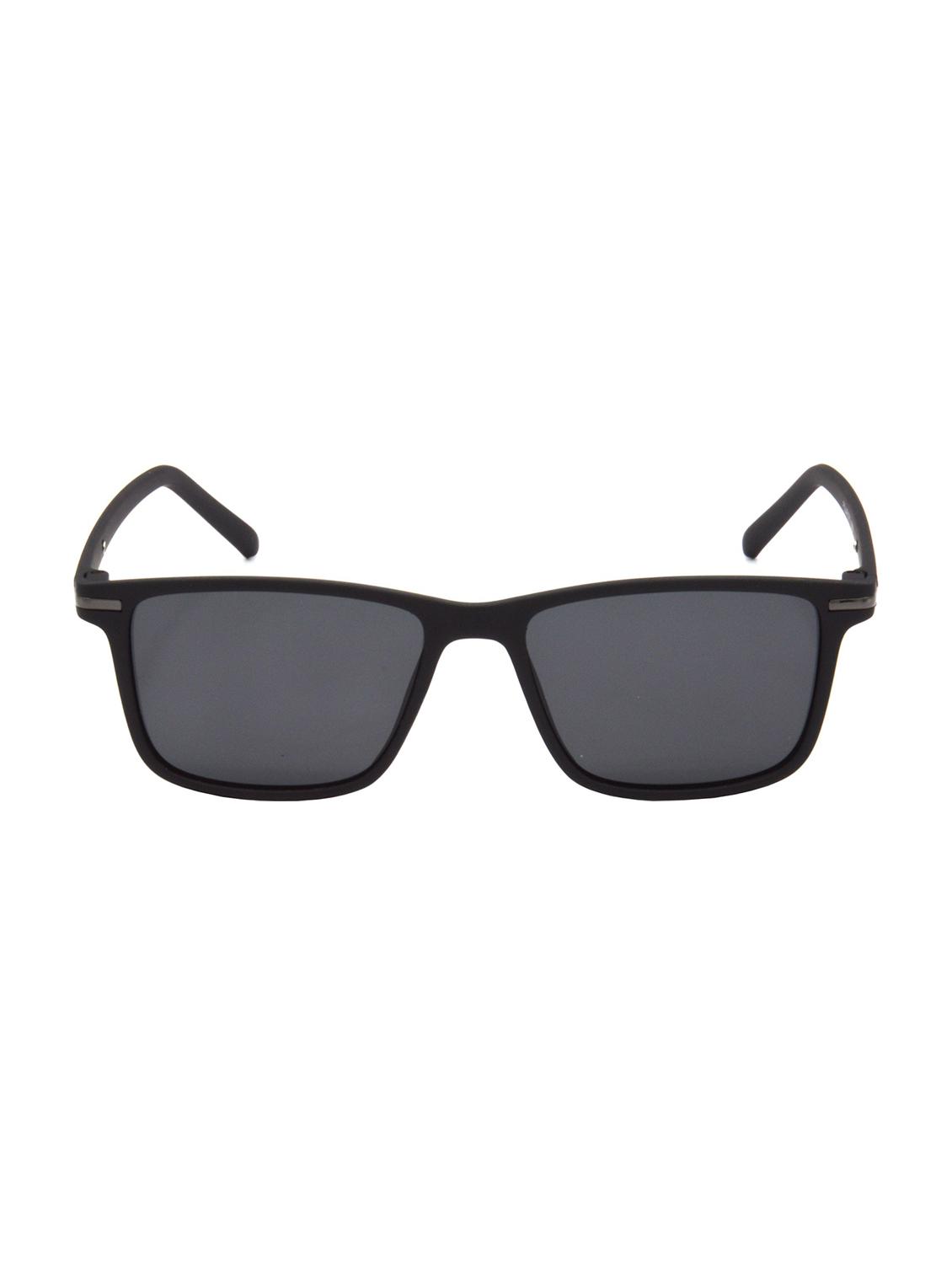 hrinkar men women boys & girls retro square & sunglasses black frame, black lens (medium) - 18239489 - Zoom Image - 0
