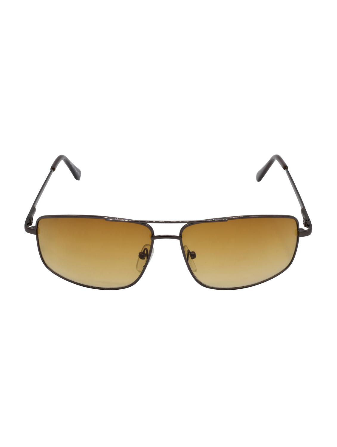 hrinkar men women boys & girls rectangular & sunglasses brown frame, brown lens (medium) - 18239519 - Zoom Image - 0