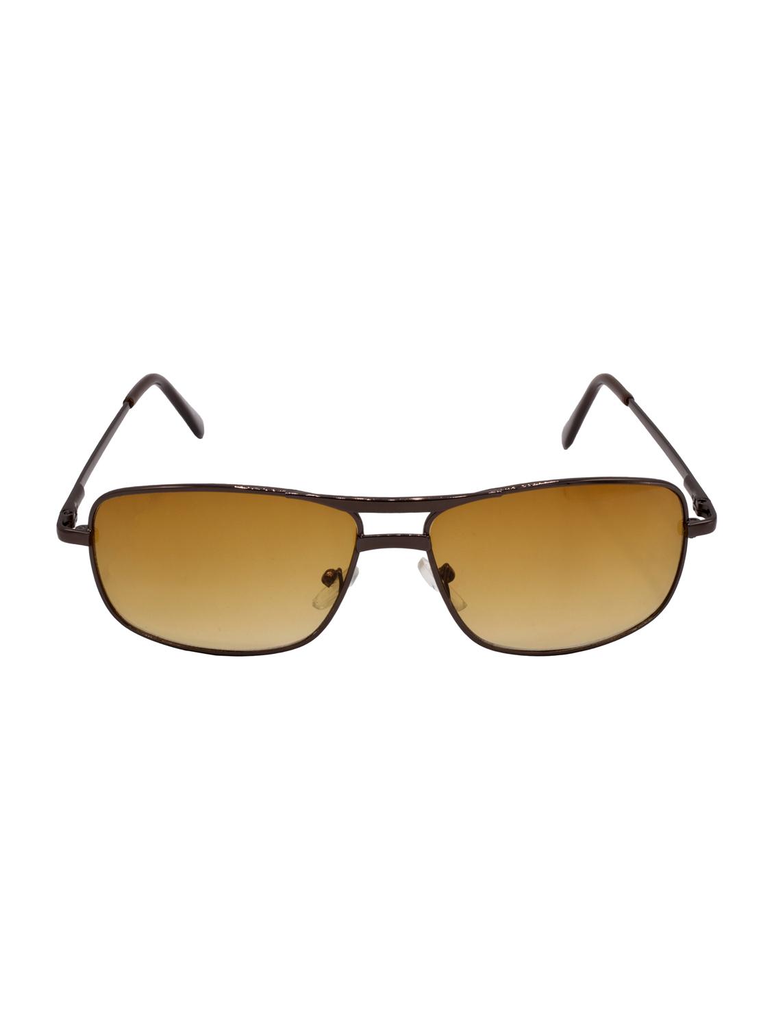 hrinkar men women boys & girls rectangular & sunglasses brown frame, brown lens (medium) - 18239530 - Zoom Image - 0