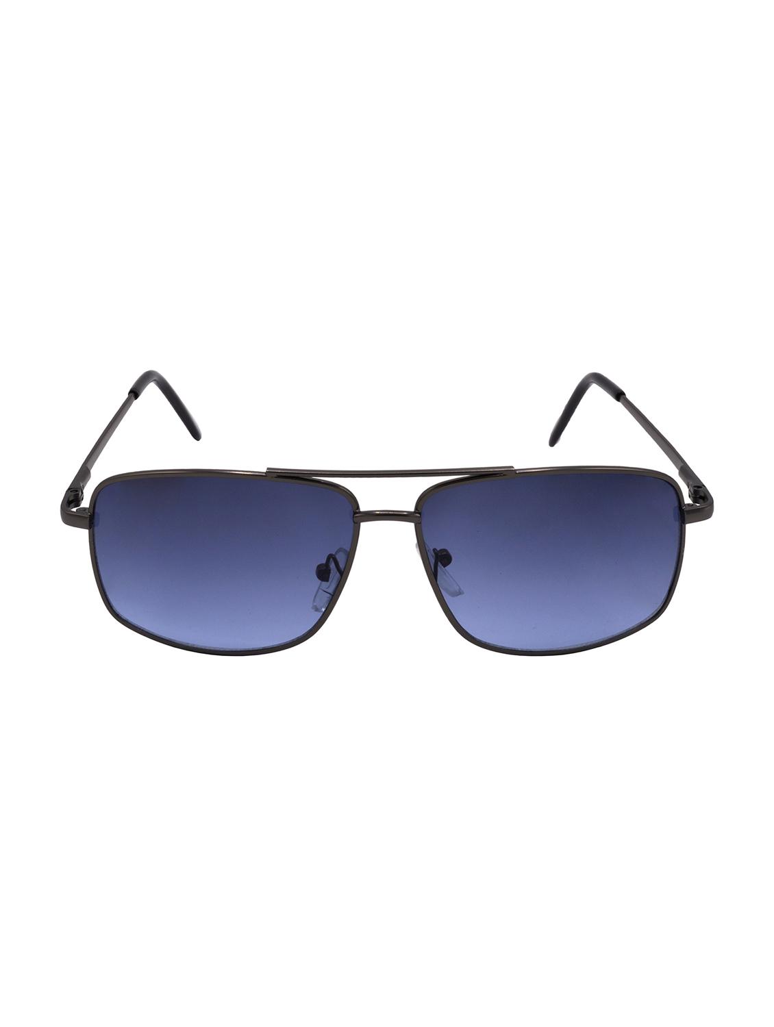 hrinkar men women boys & girls rectangular &  sunglasses grey frame, black lens (medium) - 18239552 -  Zoom Image - 0