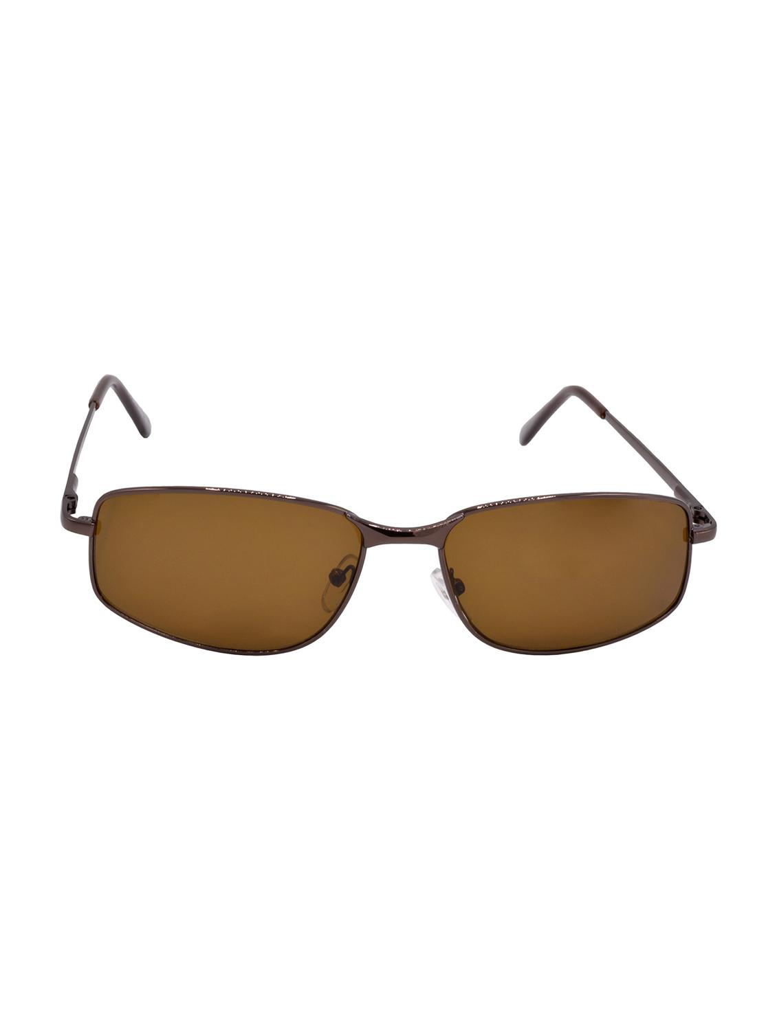 hrinkar men women boys & girls rectangular & sunglasses brown frame, brown lens (medium) - 18239568 - Zoom Image - 0