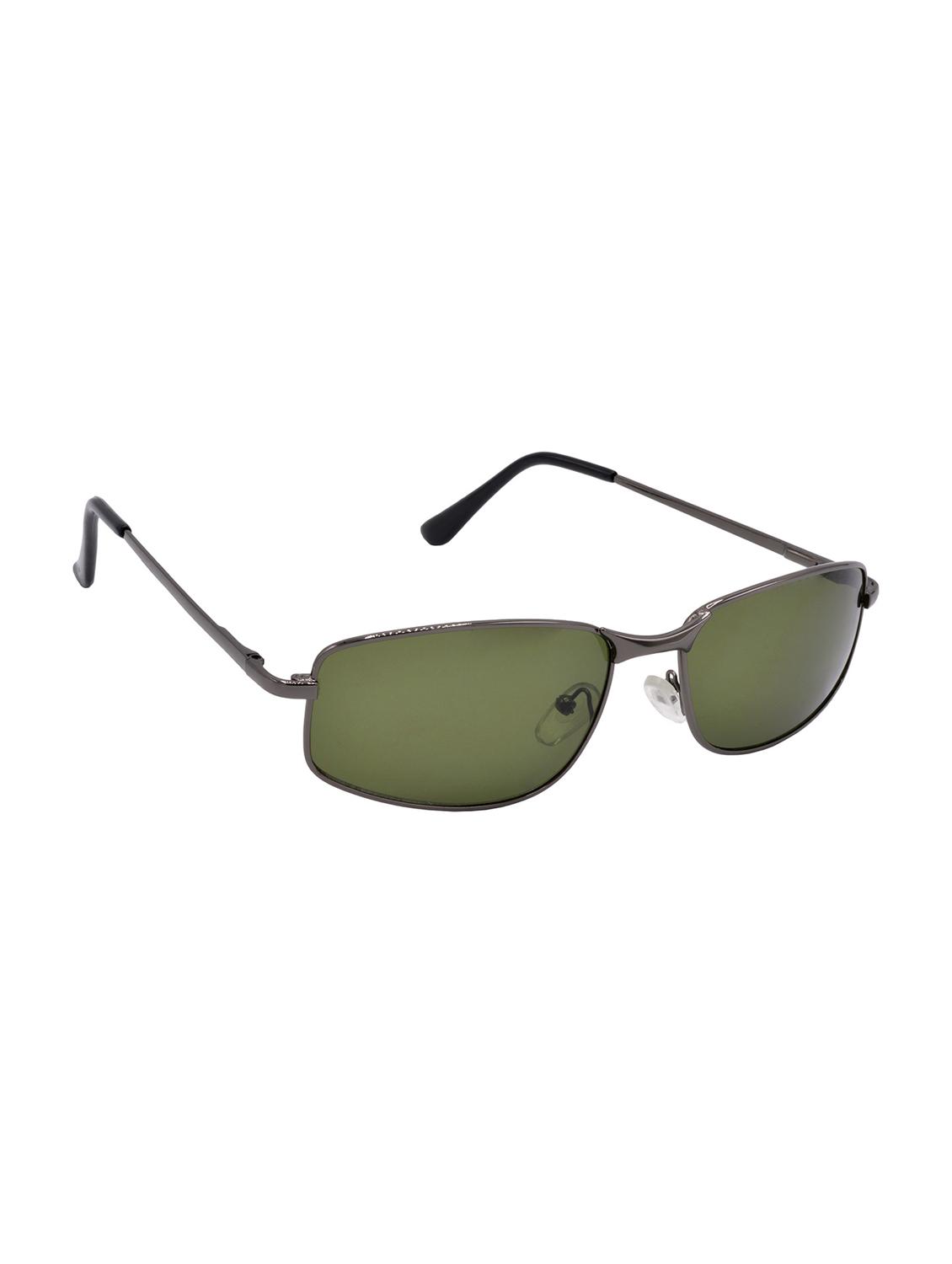 hrinkar men women boys & girls rectangular & sunglasses brown frame, brown lens (medium) - 18239570 - Standard Image - 3