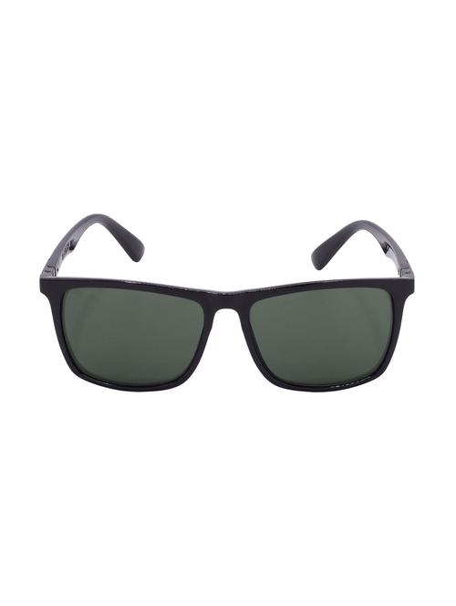 hrinkar men women boys & girls rectangular & sunglasses black frame, grey lens (medium) - 18239602 - Standard Image - 0