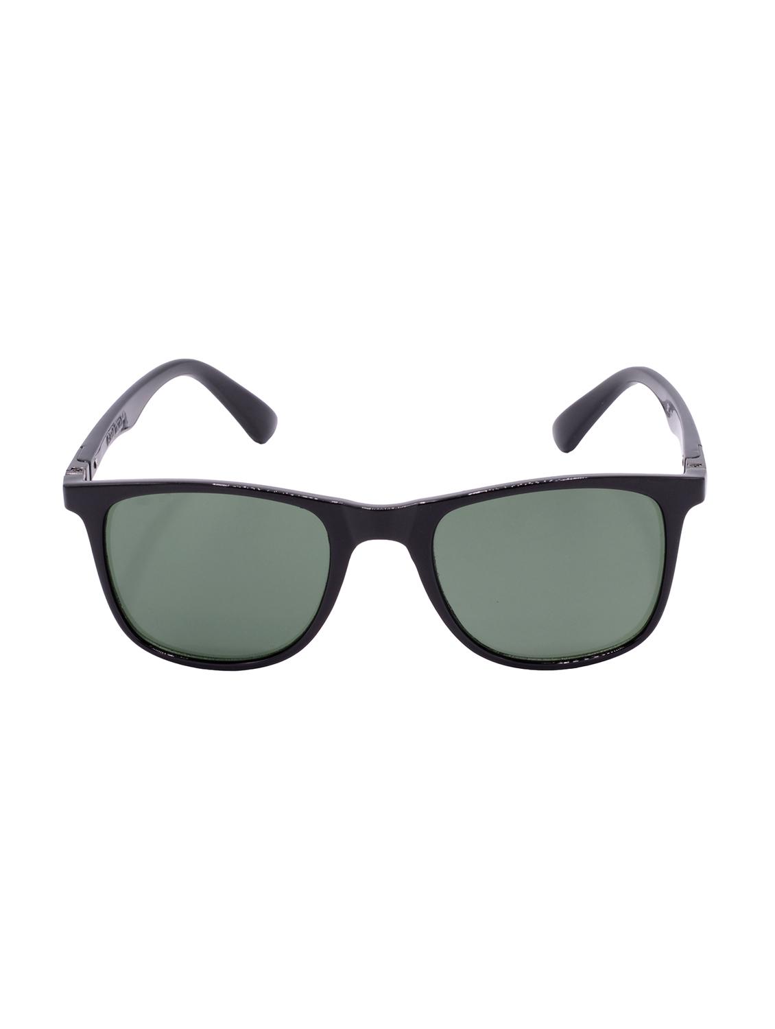 hrinkar men women boys & girls rectangular & sunglasses black frame, grey lens (medium) - 18239610 - Zoom Image - 0