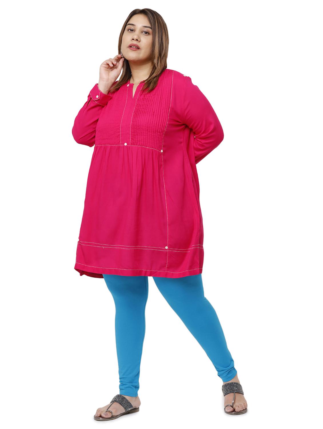 mid rise solid plus legging - 18246306 - Standard Image - 3