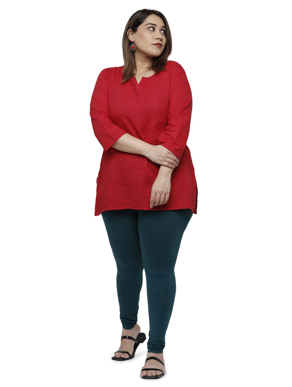 mid rise solid plus legging - 18246333 - Standard Image - 3