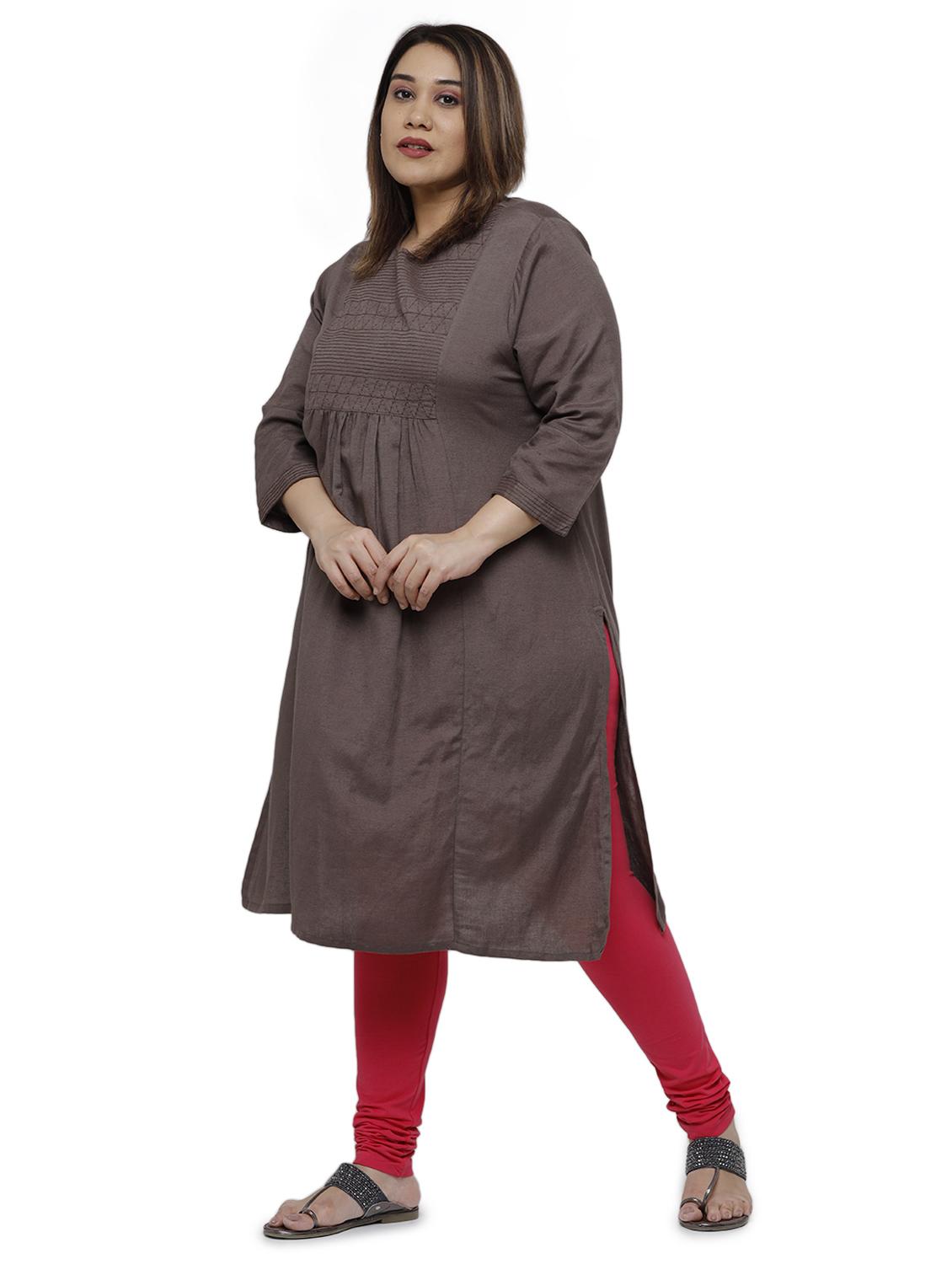 mid rise solid plus legging - 18246337 - Standard Image - 3