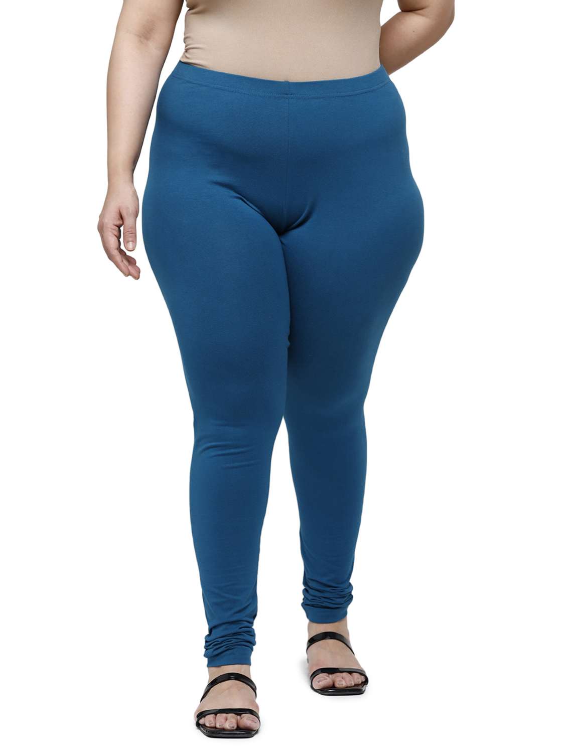 mid rise solid plus legging