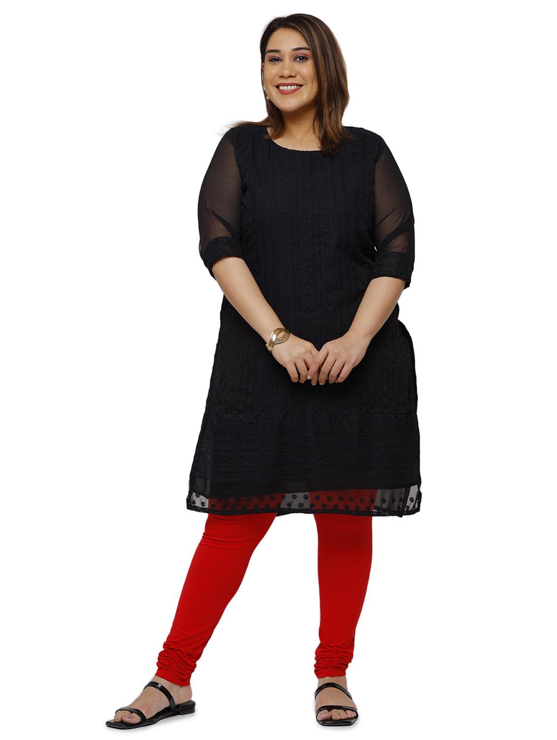mid rise solid plus legging - 18246361 - Standard Image - 3