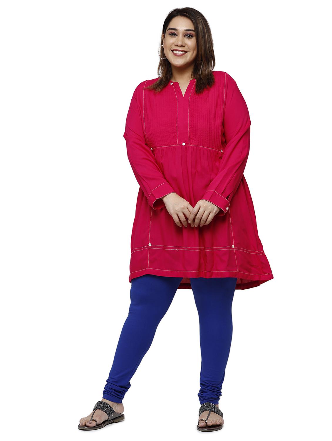 mid rise solid plus legging - 18246379 - Standard Image - 3