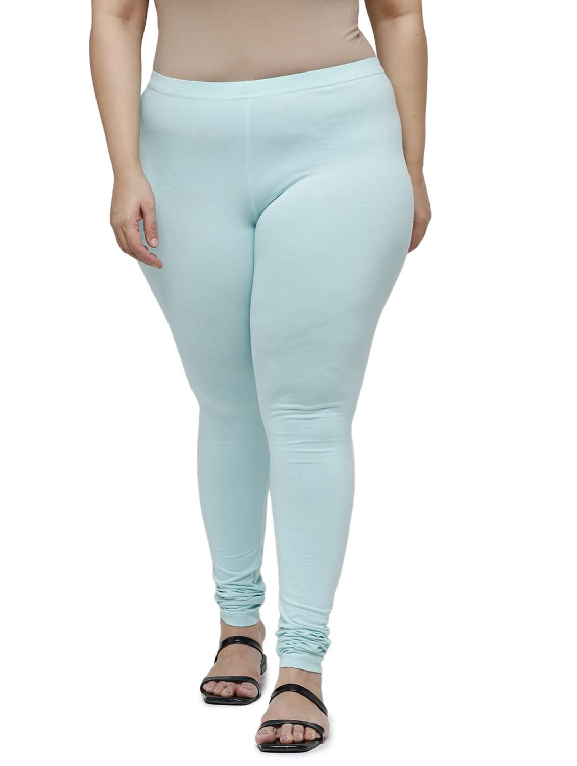 mid rise solid plus legging