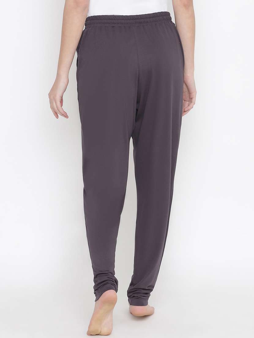 mid rise solid pajama - 18246519 -  Standard Image - 3