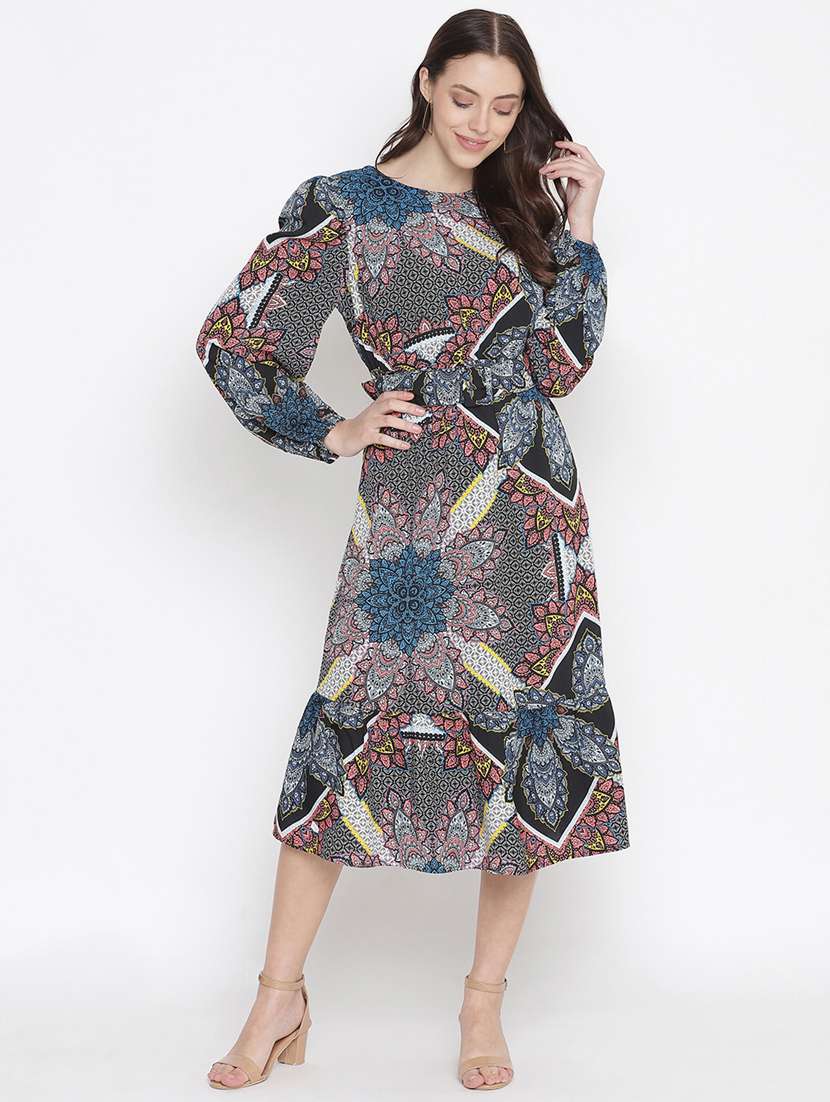 women's  printed dress - 18246527 -  Standard Image - 3