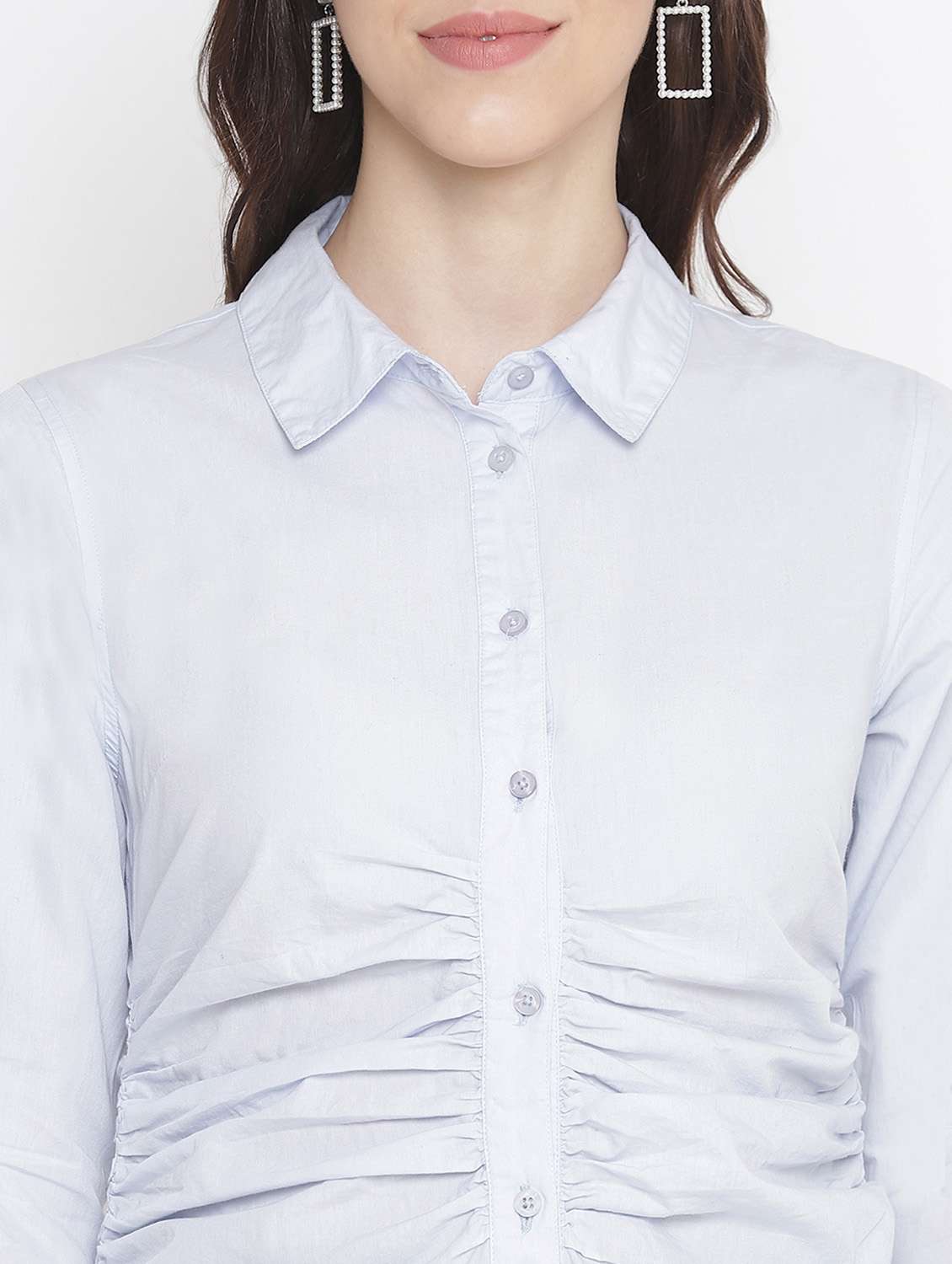 long sleeved solid top - 18246584 - Standard Image - 5