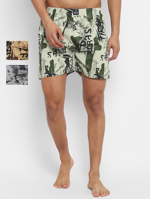 set of 3 printed boxer - 18246927 -  Standard Image - 0