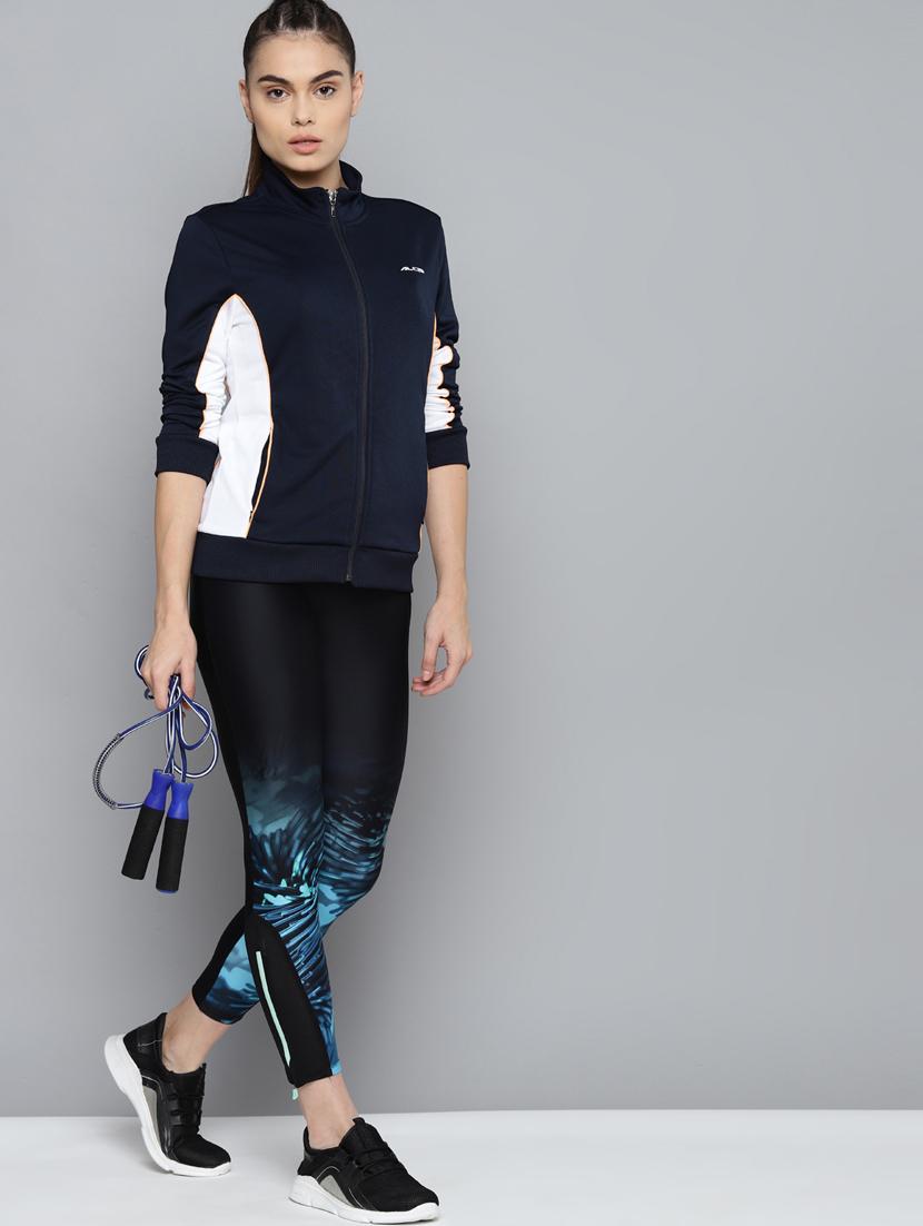 long sleeved color block regular jacket - 18247786 - Standard Image - 3