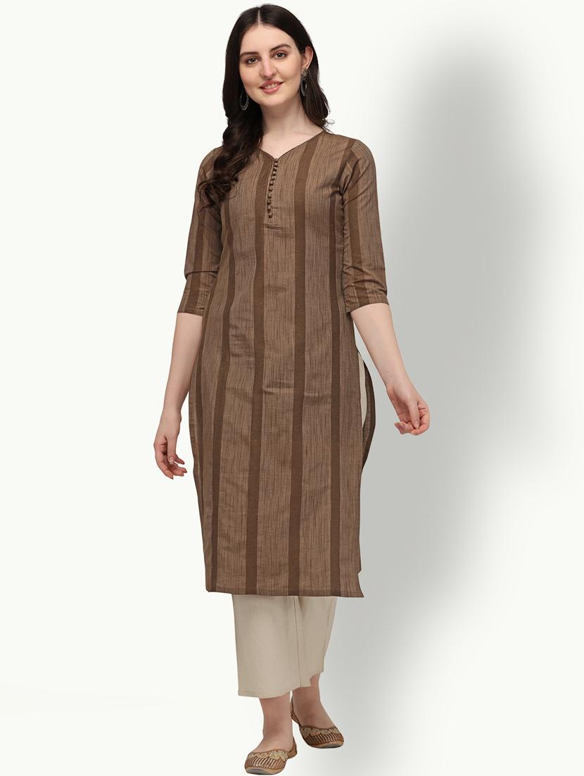 women's straight kurta - 18247804 - Zoom Image - 0