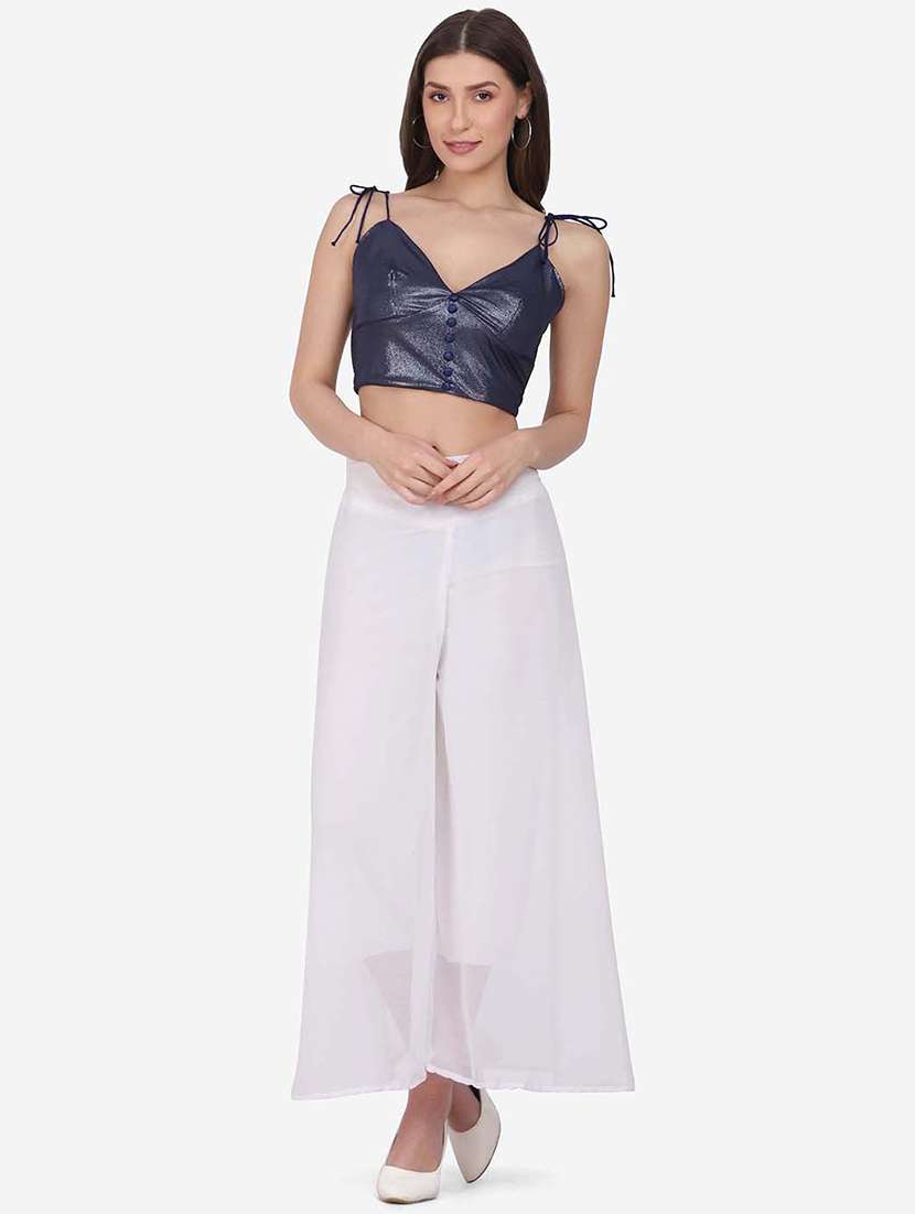 tie knot detail bralette bra - 18247923 -  Standard Image - 3